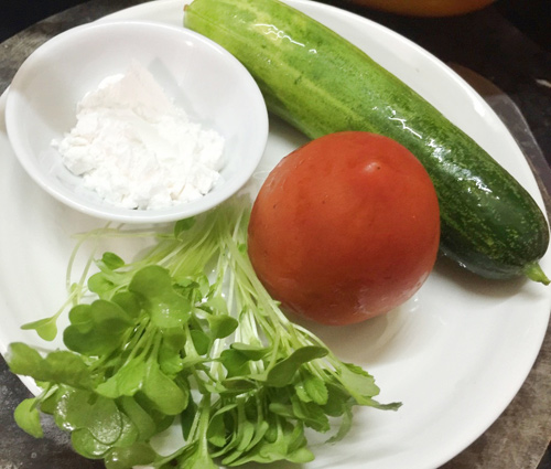 Giò sống bọc trứng cút chiên - 2