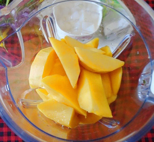 Sinh tố xoài thạch dừa tươi mát - 2