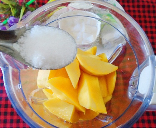 Sinh tố xoài thạch dừa tươi mát - 3