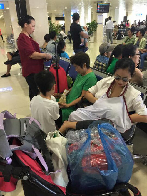 Đoan Trang ngập tràn hạnh phúc khi gặp lại con gái - 15