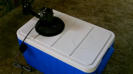 Độc chiêu chế điều hòa giá rẻ từ thùng xốp - 3