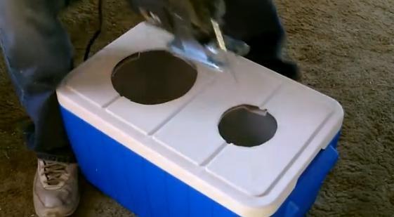 Độc chiêu chế điều hòa giá rẻ từ thùng xốp - 2