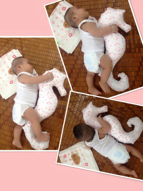 Mẹ Việt rủ rê làm gối cá ngựa cho bé #039;đua#039; chơi - 2