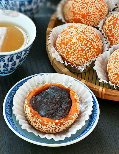 Bánh khoai lang nhân đậu đỏ siêu hấp dẫn - 6