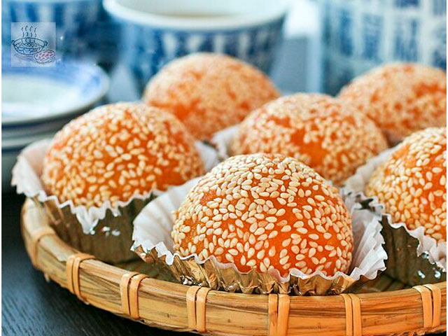 Bánh khoai lang nhân đậu đỏ siêu hấp dẫn - 8