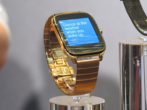 Hình ảnh thực tế ZenWatch 2 vừa ra mắt - 1