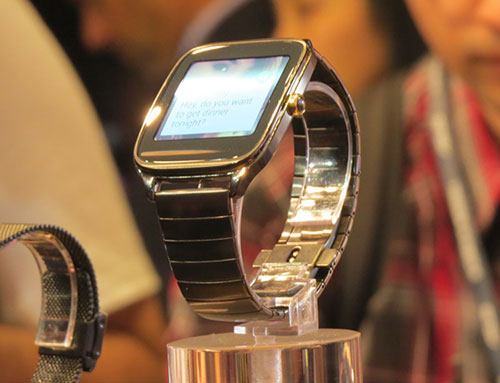 Hình ảnh thực tế ZenWatch 2 vừa ra mắt - 2