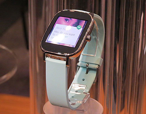 Hình ảnh thực tế ZenWatch 2 vừa ra mắt - 3