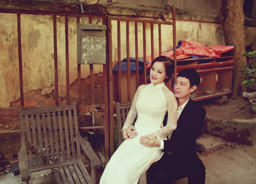 Ảnh cưới giữa phố phường của cặp đôi yêu nhau 10 năm - 13