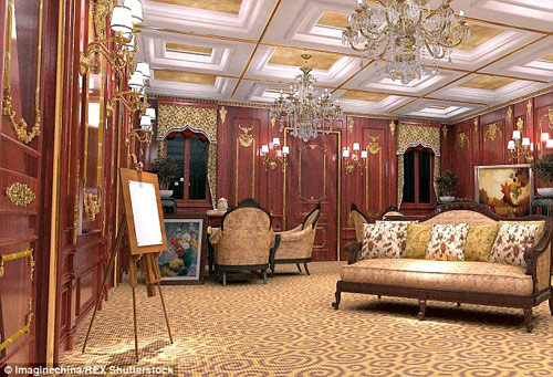 Lóa mắt tàu Titanic triệu đô phiên bản nhái ở Trung Quốc - 2