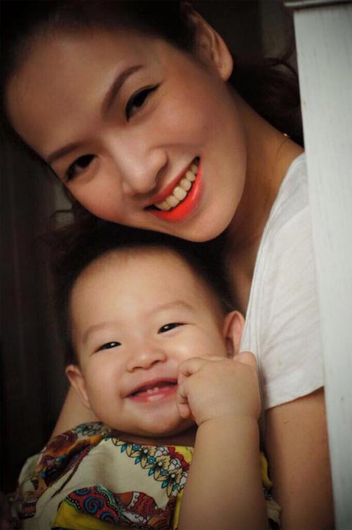 Thu Minh tích cực giảm cân ngay sau sinh - 6