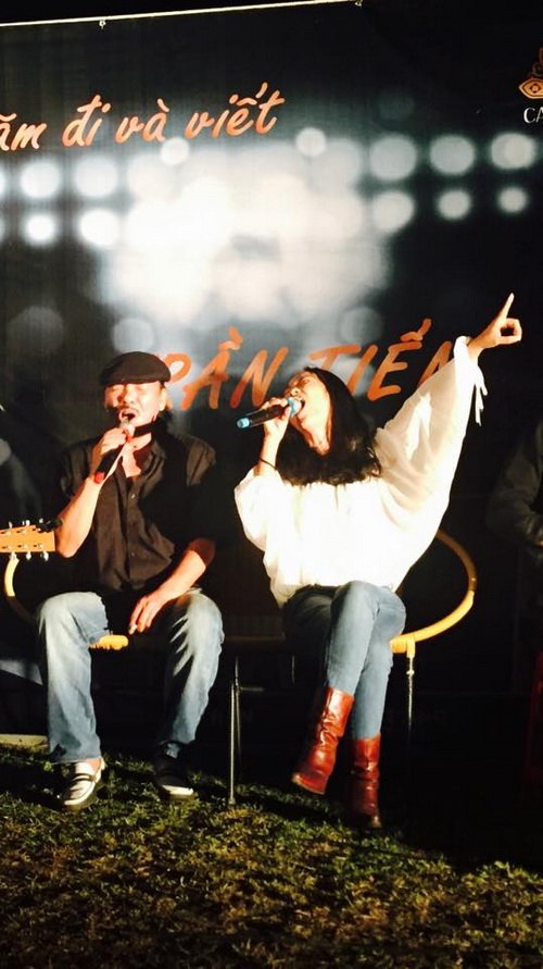 Hà Trần, Đoan Trang về vùng quot;hẻo lánhquot; hát với Trần Tiến - 20