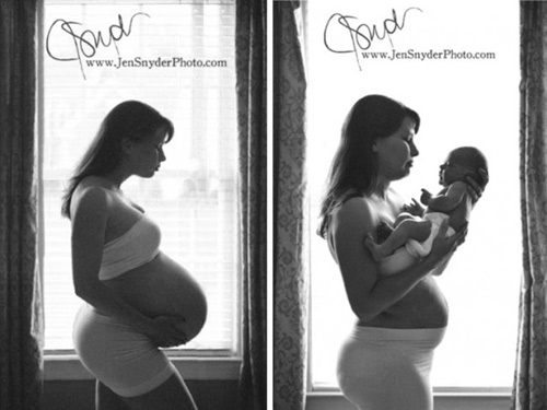 12 bức ảnh trước amp; sau sinh đẹp quot;không cưỡng nổiquot; - 8