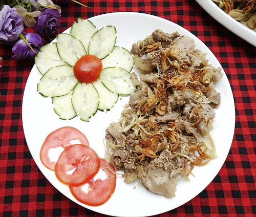 Thịt chân giò xào lăn đậm đà - 10