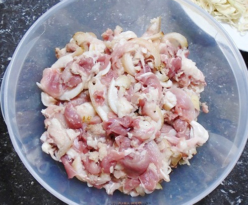 Thịt chân giò xào lăn đậm đà - 3