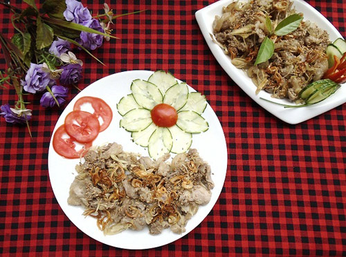 Thịt chân giò xào lăn đậm đà - 9