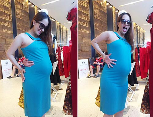 Ốc Thanh Vân đùa nghịch cùng 3 con trong bể bơi - 12