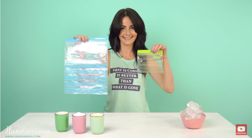 5 phút làm kem hoa quả không cần tủ lạnh - 1