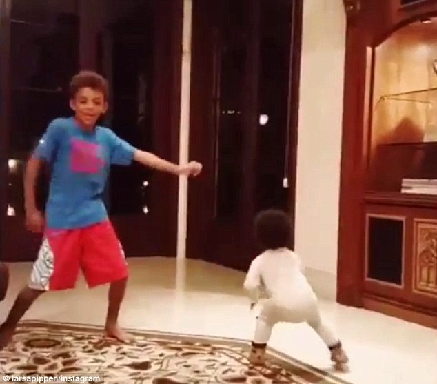 Nhóc Nori nhà Kim Kardashian hí hửng đón sinh nhật - 4