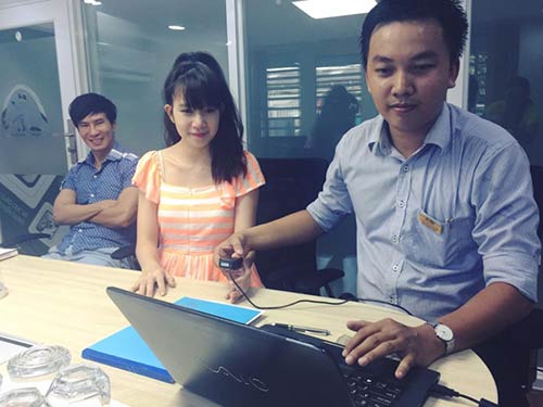 Lý Hải, Minh Hà cho con đi xem vân tay để đoán khả năng não - 5