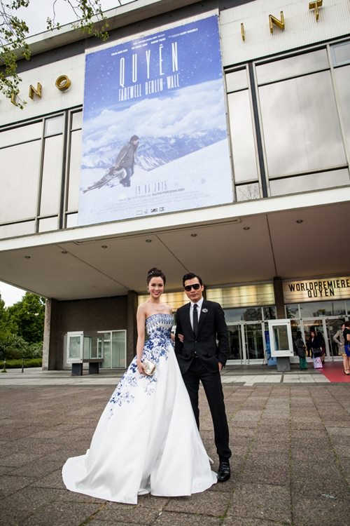 Vũ Ngọc Anh gợi cảm bên Trần Bảo Sơn tại Berlin - 1