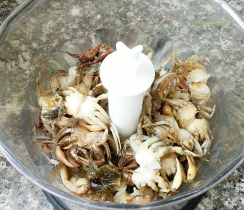 Canh cua nấu mồng tơi, mướp hương thanh mát - 3