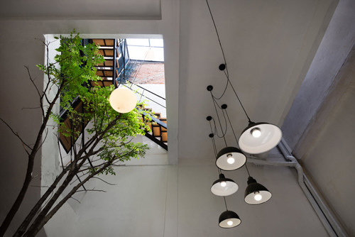 Nhà trăm cửa sổ nổi bật giữa không gian Quận 3 - 10