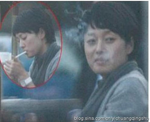 Khi các ngôi sao Cbiz quot;phì phèoquot; thuốc lá - 7