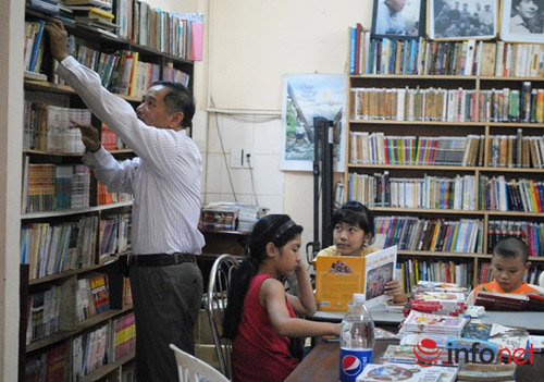 Thư viện 25.000 cuốn sách miễn phí của ông Cường - 5