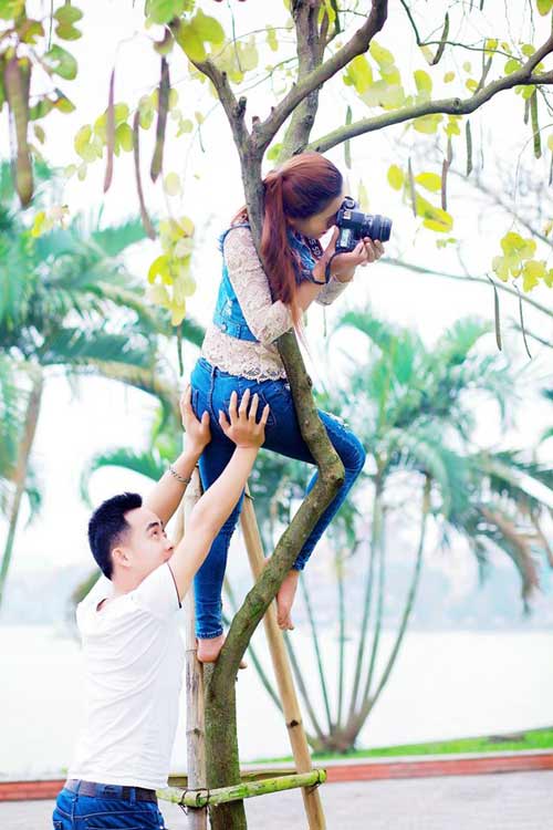 Hài quot;vật vãquot; với hậu trường chụp ảnh cưới (P1) - 12