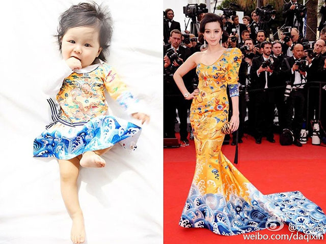 Tiểu Phạm Băng Băng xinh xắn đốn tim dân mạng