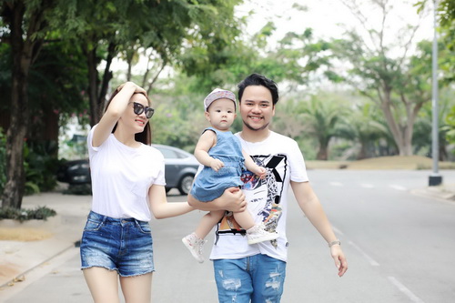 Con gái Trang Nhung cực hóm hỉnh đón sinh nhật đầu tiên - 13