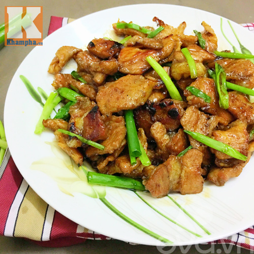 Thịt heo cháy cạnh xào chua ngọt ngon cơm - 9