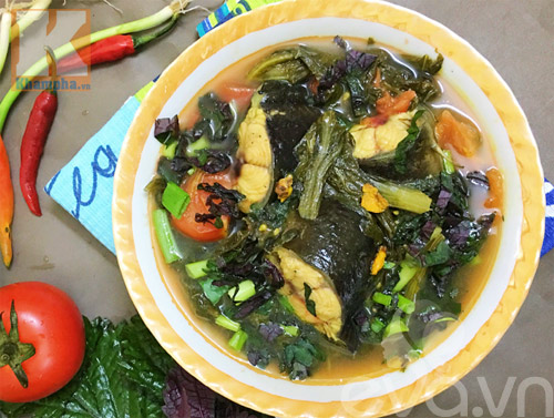 Canh cá trê dưa cải chua ngon cơm ngày hè - 6