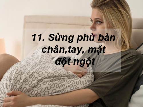 14 dấu hiệu nguy hiểm mẹ bầu phải gặp bác sĩ ngay - 11