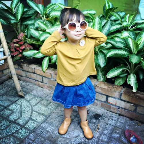 Tuyển tập váy yêu không thể tả của con gái Lý Hải - Minh Hà - 18