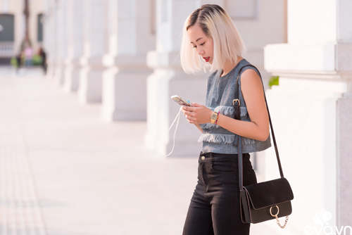 Street style tuần: Màu xám đang làm chị em say như điếu đổ - 10
