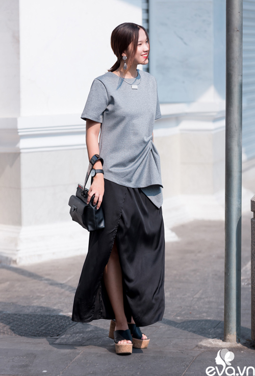 Street style tuần: Màu xám đang làm chị em say như điếu đổ - 13