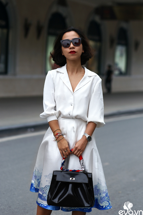 Street style tuần: Màu xám đang làm chị em say như điếu đổ - 7