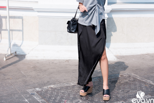 Street style tuần: Màu xám đang làm chị em say như điếu đổ - 15