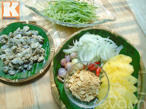Bún hến đơn giản mà ngon - 4
