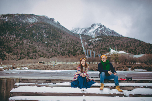 Cặp đôi Hà Nội đi khắp châu Á chụp ảnh cưới 0 đồng - 1