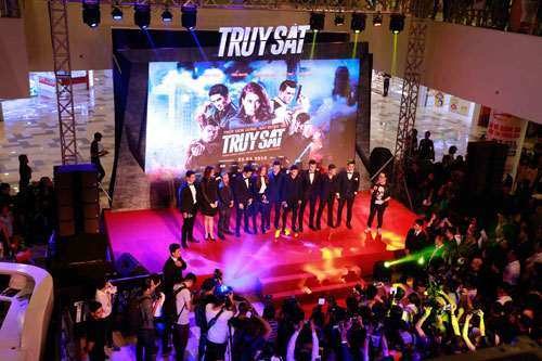 Dàn sao nữ Việt nô nức đọ sắc tại buổi ra mắt phim Truy sát - 1