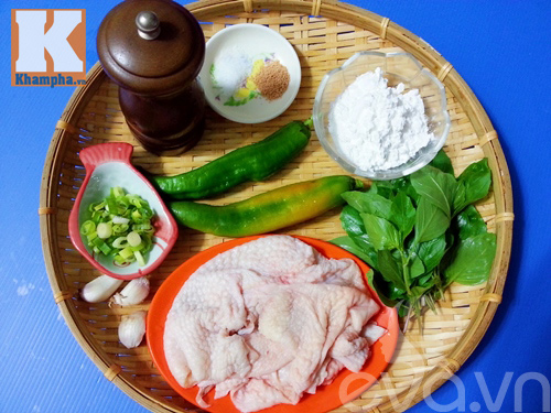 Da gà xóc muối ớt, lạ miệng mà ngon - 1