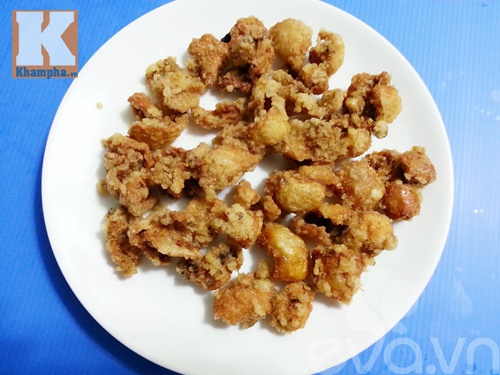 Da gà xóc muối ớt, lạ miệng mà ngon - 6