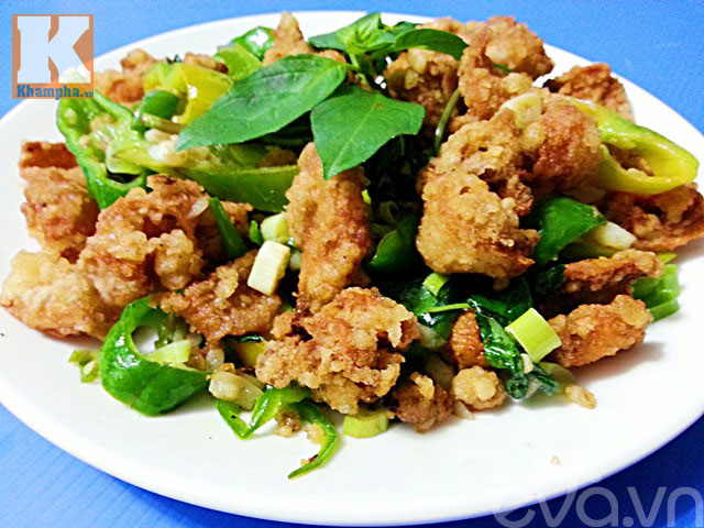 Da gà xóc muối ớt, lạ miệng mà ngon - 8