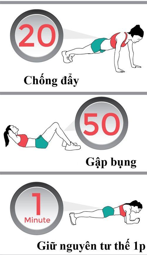 15 động tác đốt mỡ thừa toàn cơ thể mỗi tối - 6