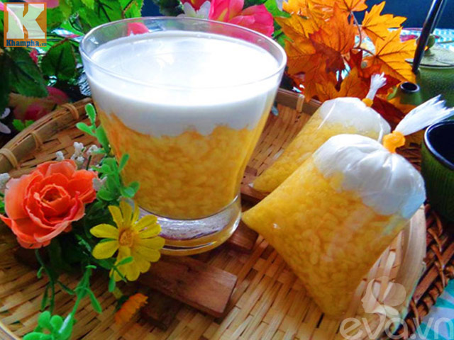 Chè hoa cau ăn mau kẻo hết