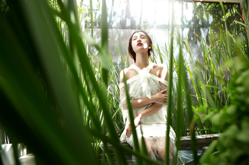 Váy ren trong suốt dành cho nàng yêu mùa hè - 4