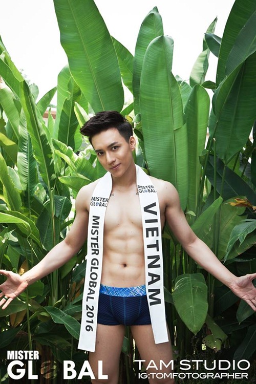 Đại diện Việt Nam nổi bật lấn át các thí sinh tại Mister Global 2016 - 2
